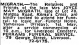 Birth, Marriage and Death Notices